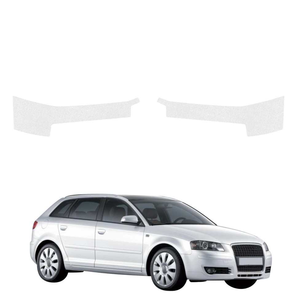 Powłoka techniczna na progi do Audi A3 8P Hatchback 5D (2008-2012) GRIZZ 2w1 HeavyDuty Bezbarwna