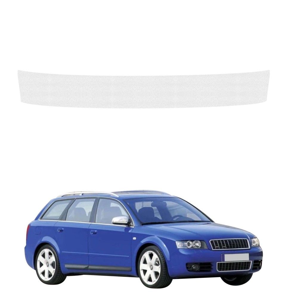 Powłoka techniczna na próg bagażnika do Audi A4 B6 Avant (2000-2006) GRIZZ HeavyDuty Bezbarwna