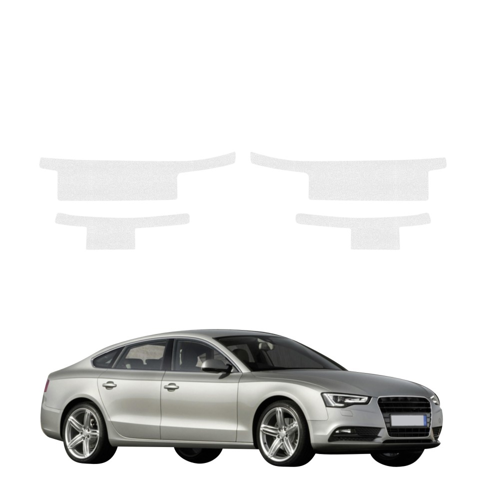 Powłoka techniczna na progi do Audi A5 8T SUV 5D (2007-2016) GRIZZ 4w1 HeavyDuty Bezbarwna