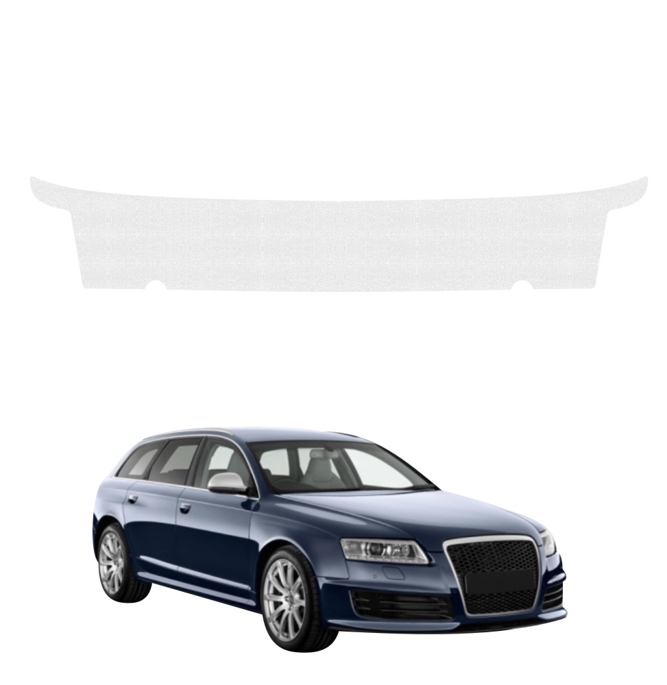Powłoka techniczna na próg bagażnika do Audi A6 C6 Avant Facelifting (2008-2011) GRIZZ HeavyDuty Bezbarwna