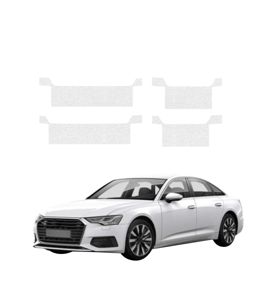 Powłoka techniczna na progi do Audi A6 C8 Sedan (2018-2023) GRIZZ 4w1 HeavyDuty Bezbarwna