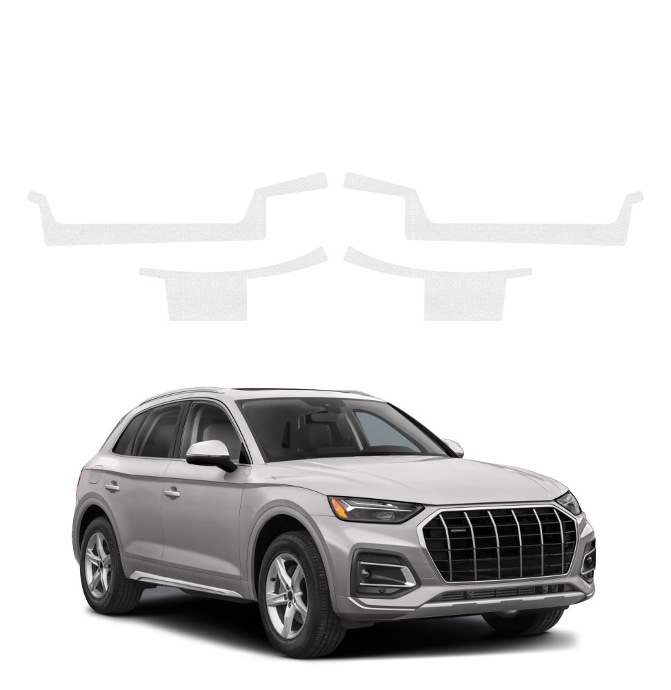 Powłoka techniczna na progi do Audi Q5 (2020-2025) GRIZZ 4w1 HeavyDuty Bezbarwna