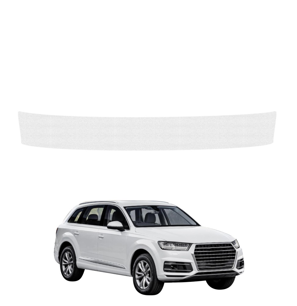 Powłoka techniczna na próg bagażnika do Audi Q7 (2015-2019) GRIZZ HeavyDuty Bezbarwna