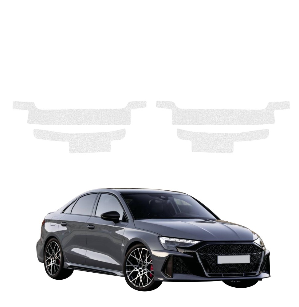 Powłoka techniczna na progi do Audi RS3 (2025-2026) GRIZZ 4w1 HeavyDuty Bezbarwna