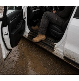 Powłoka techniczna na progi do BMW 3 F31 Kombi LCI (2015-2018) GRIZZ 2w1 HeavyDuty Bezbarwna