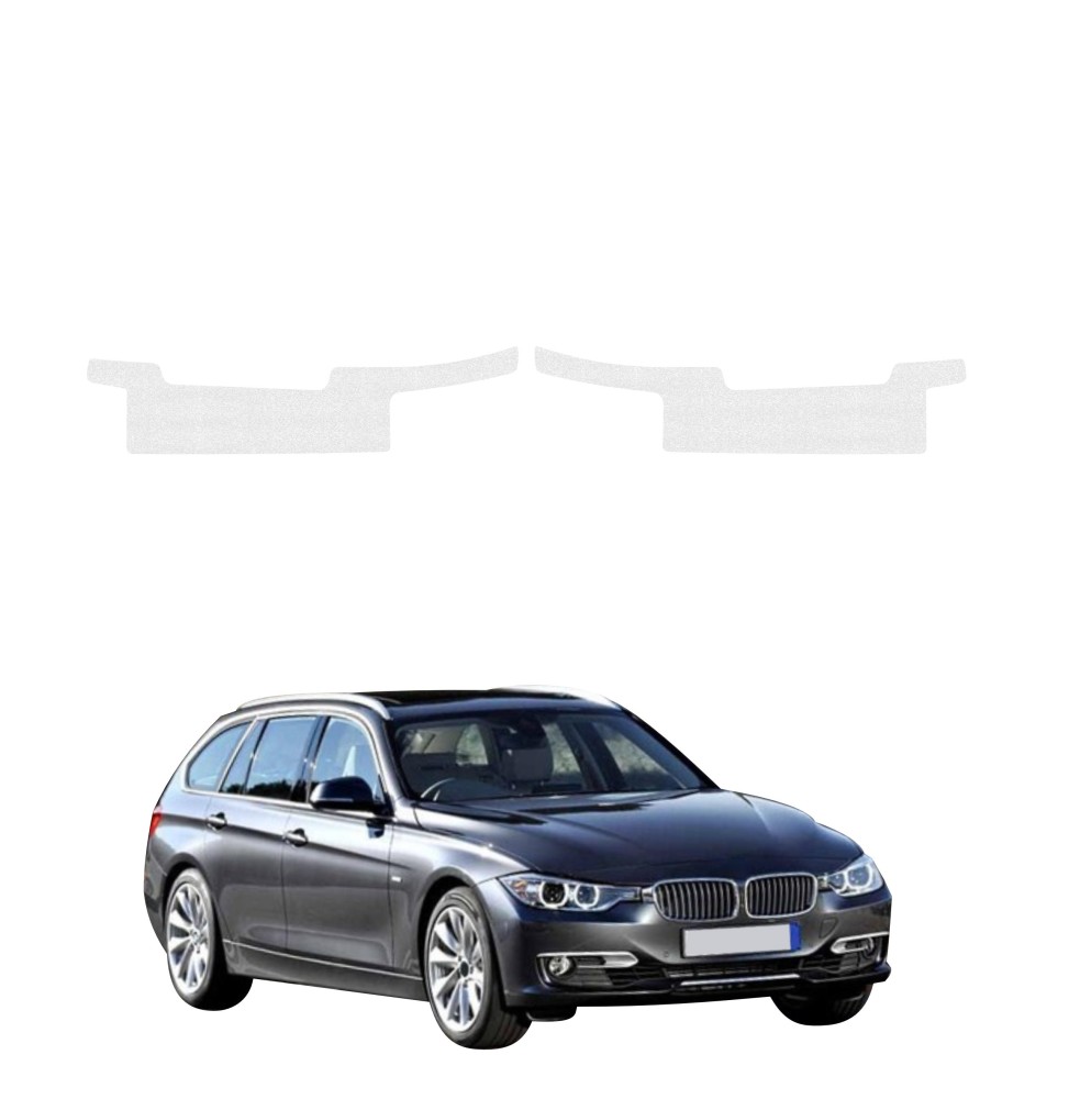 Powłoka techniczna na progi do BMW 3 F31 Kombi Pre-LCI (2011-2015) GRIZZ 2w1 HeavyDuty Bezbarwna