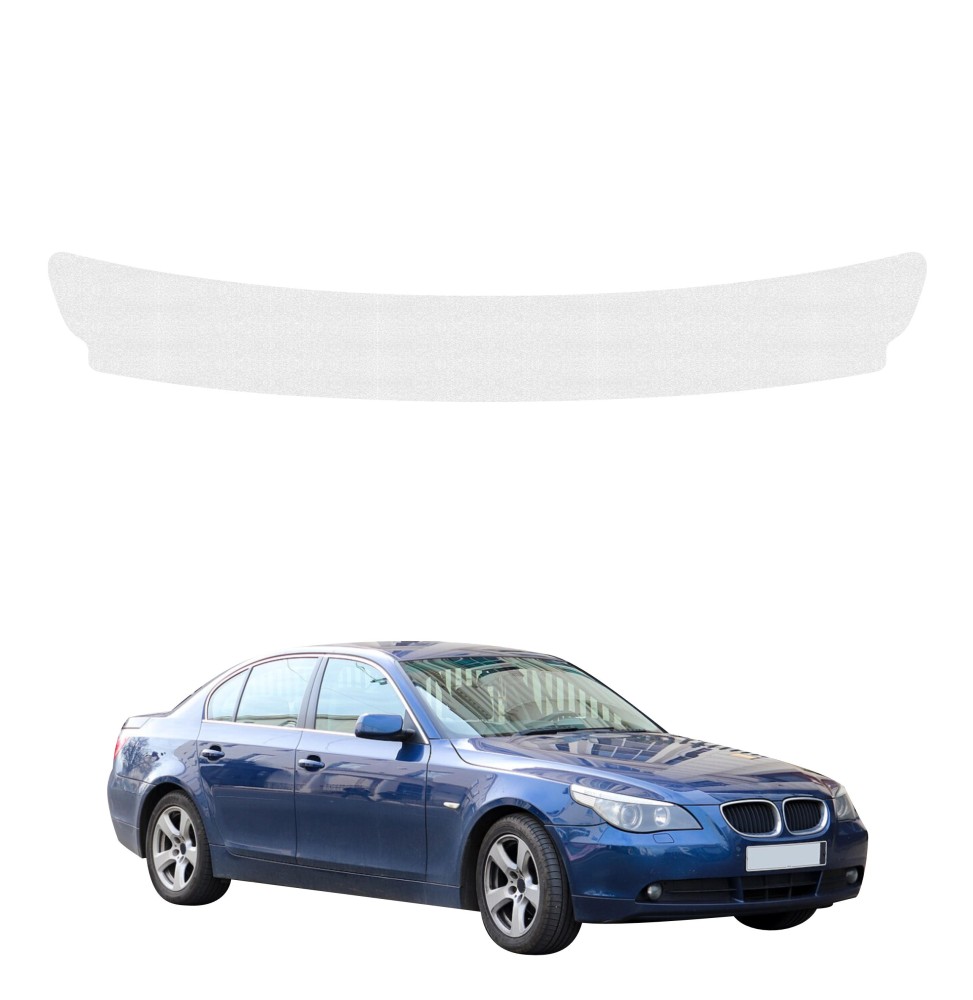 Powłoka techniczna na próg bagażnika do BMW 5 E60 Sedan PreLCI (2003-2007) GRIZZ HeavyDuty Bezbarwna