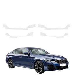 Powłoka techniczna na progi do BMW 5 G30 Sedan (2023-2026) GRIZZ 4w1 HeavyDuty Bezbarwna