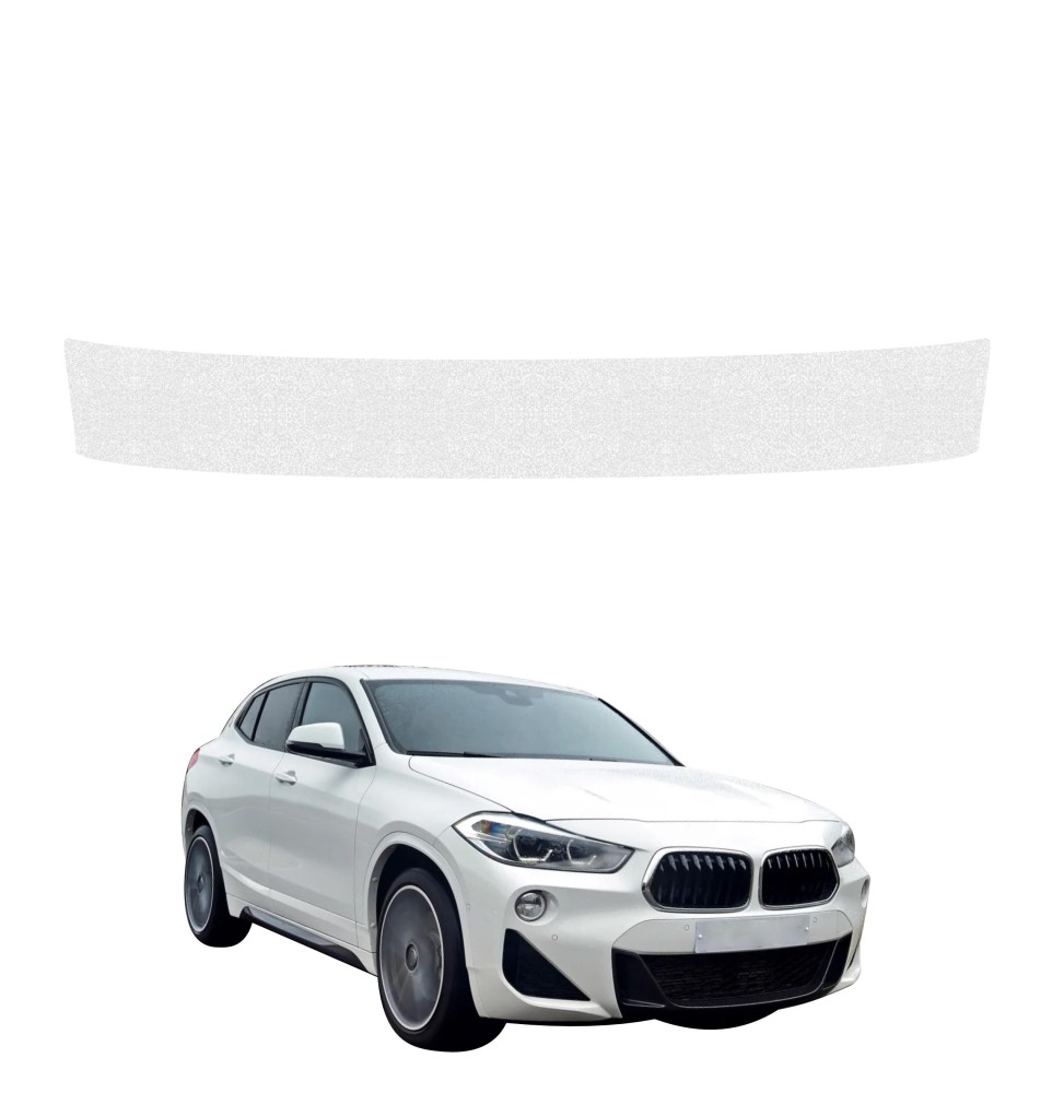 Powłoka techniczna na próg bagażnika do BMW X2 (2017-2023) GRIZZ HeavyDuty Bezbarwna