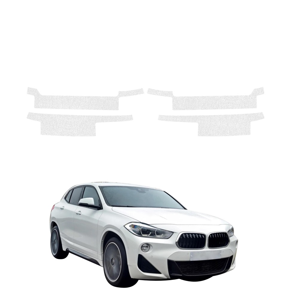 Powłoka techniczna na progi do BMW X2 (2017-2023) GRIZZ 4w1 HeavyDuty Bezbarwna