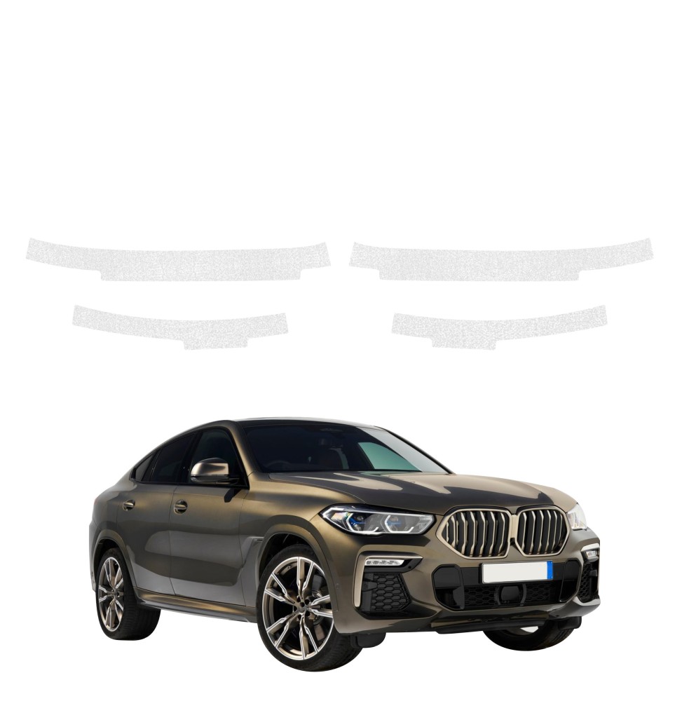 Powłoka techniczna na progi do BMW X6M (2019-2023) GRIZZ 4w1 HeavyDuty Bezbarwna