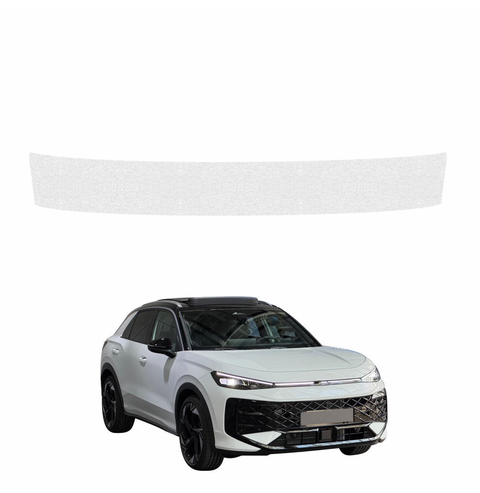 Powłoka techniczna na próg bagażnika do Volkswagen T-Roc (2025-2026) GRIZZ HeavyDuty Biała