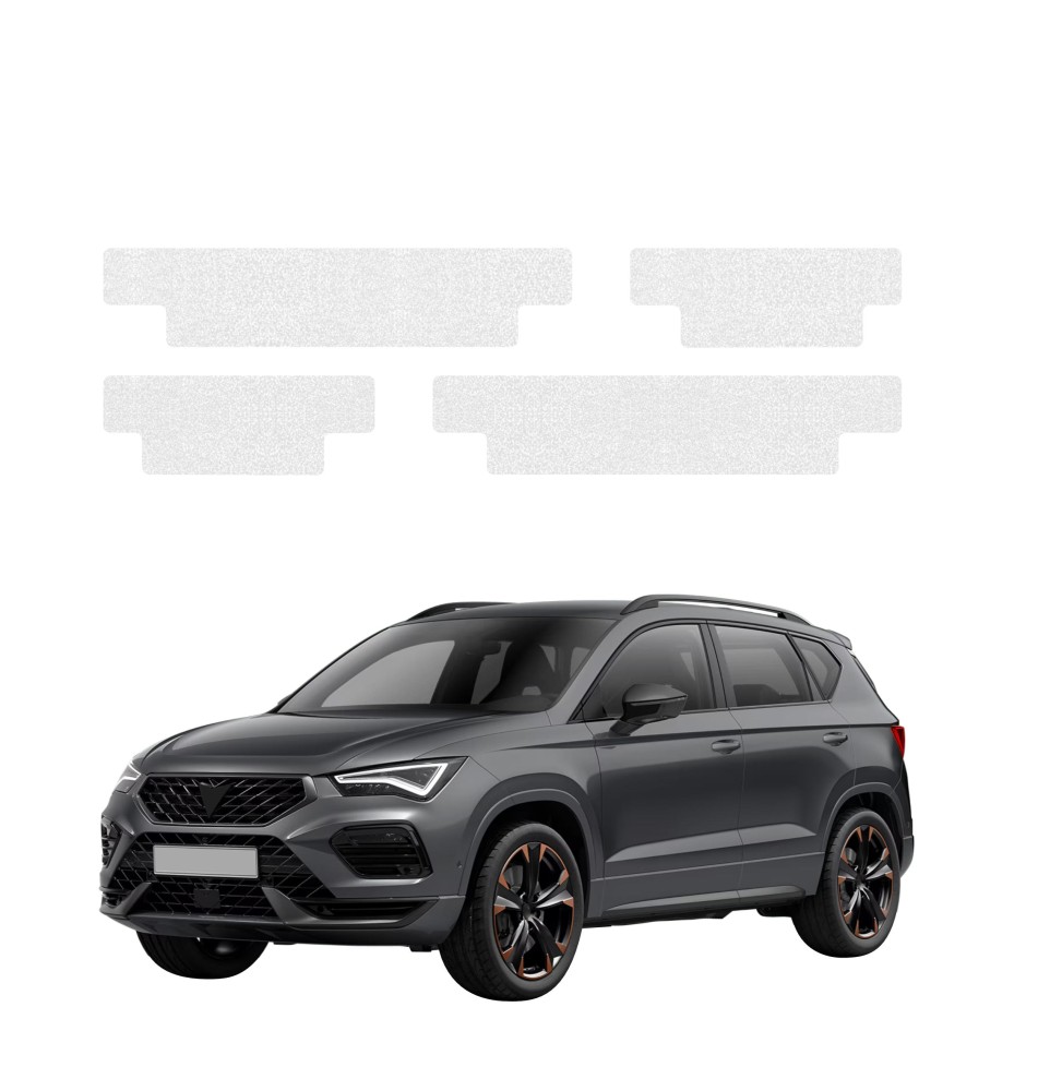 Powłoka techniczna na progi do Cupra Ateca (2020-2026) GRIZZ 4w1 HeavyDuty Bezbarwna