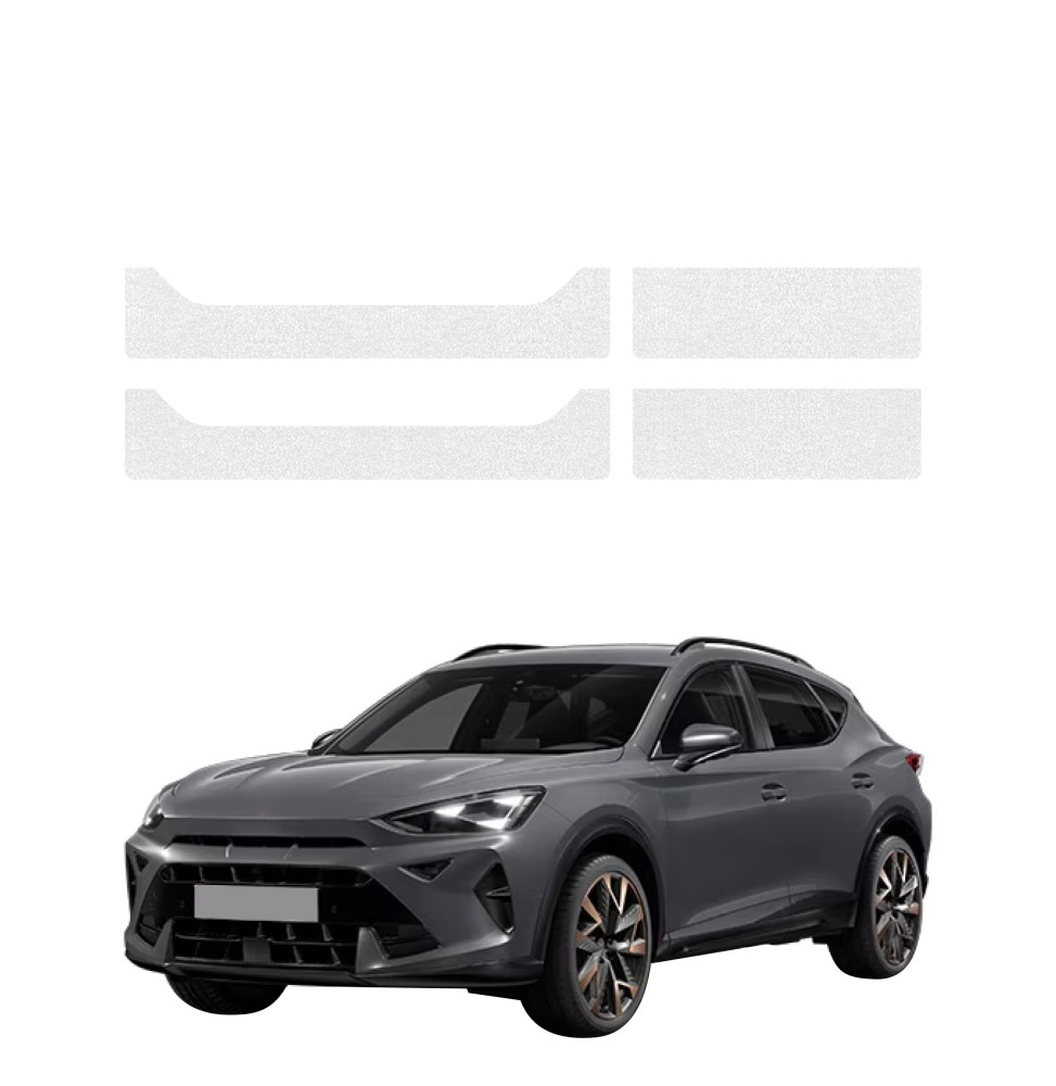 Powłoka techniczna na progi do Cupra Formentor Facelift (2024-2026) GRIZZ 4w1 HeavyDuty Bezbarwna