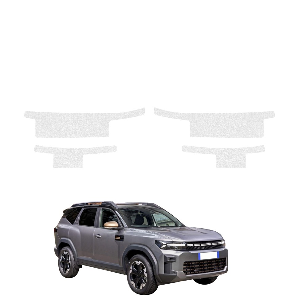Powłoka techniczna na progi do Dacia Bigster (2025-2026) GRIZZ 4w1 HeavyDuty Bezbarwna