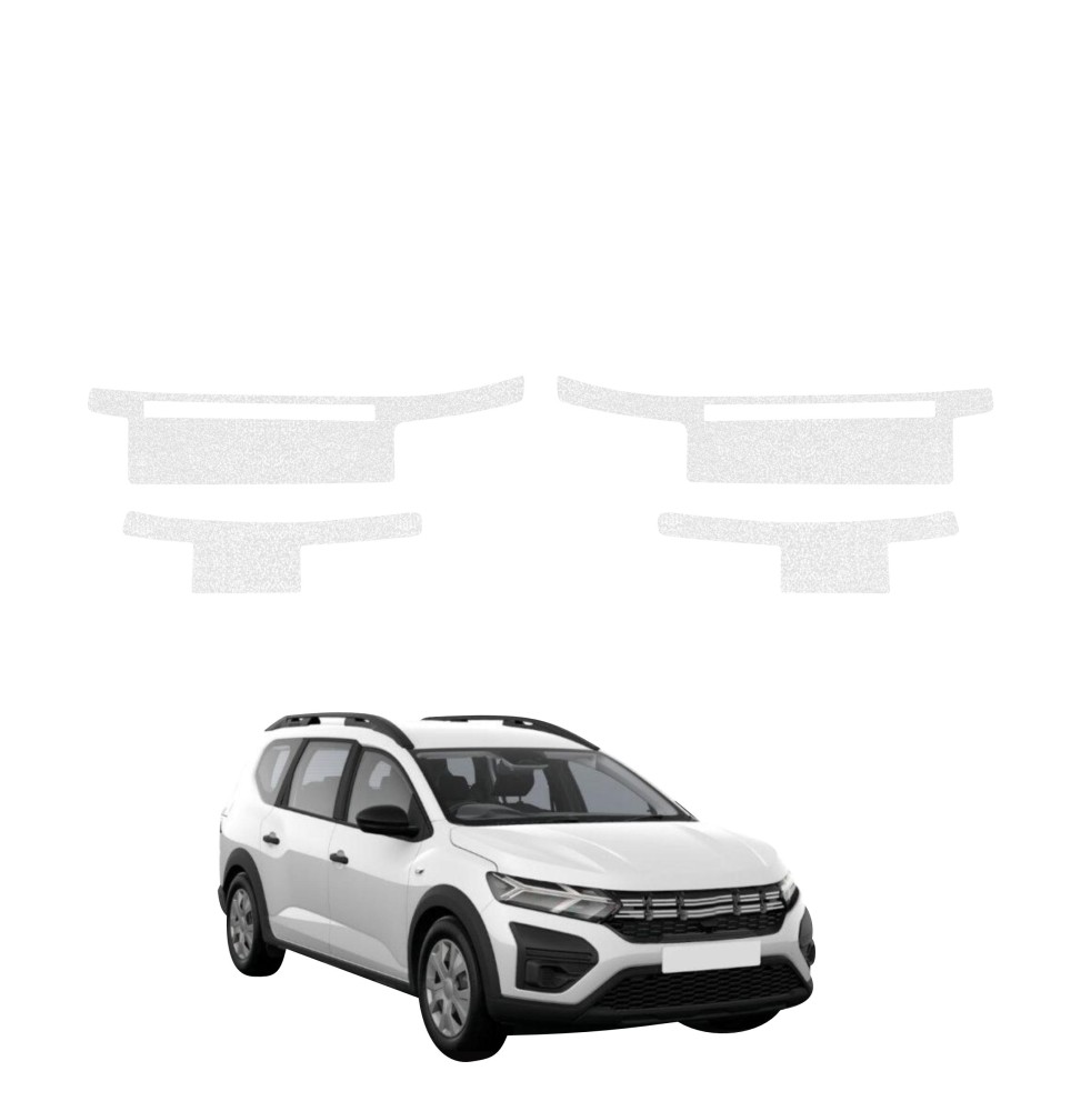 Powłoka techniczna na progi do Dacia Jogger (2022-2026) GRIZZ 4w1 HeavyDuty Bezbarwna