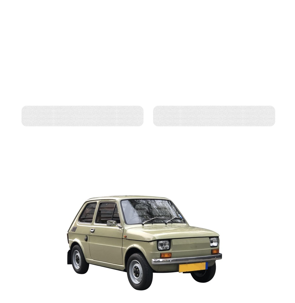 Powłoka techniczna na progi do Fiat 126P (1972-2000) GRIZZ 2w1 HeavyDuty Bezbarwna