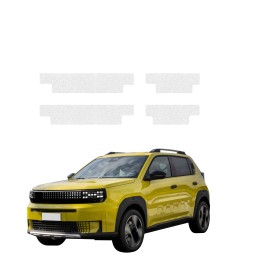 Powłoka techniczna na progi do Fiat Grande Panda (2025-2026) GRIZZ 4w1 HeavyDuty Bezbarwna
