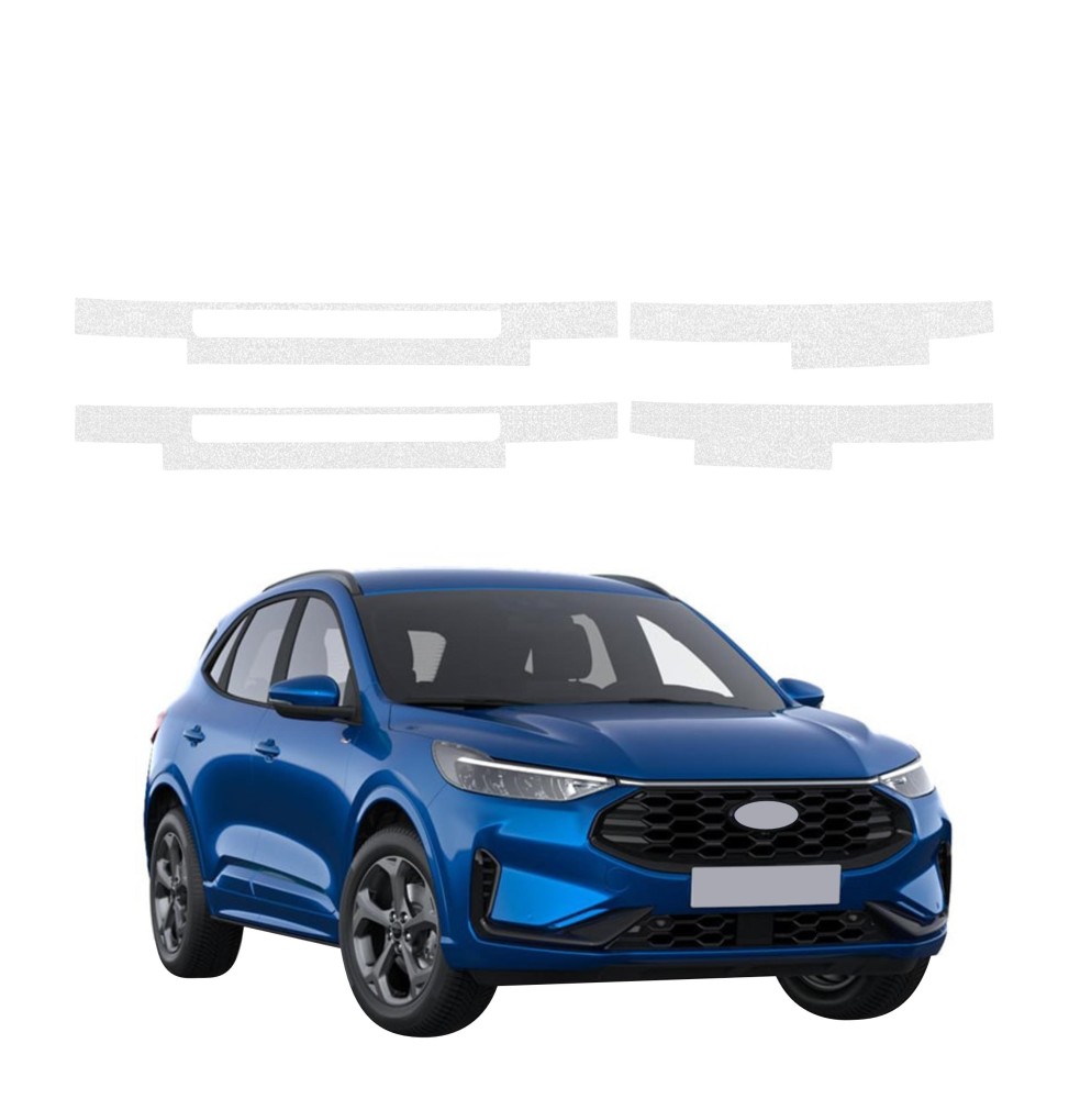 Powłoka techniczna na progi do Ford Kuga Active X Facelift (2024-2026) GRIZZ 4w1 HeavyDuty Bezbarwna