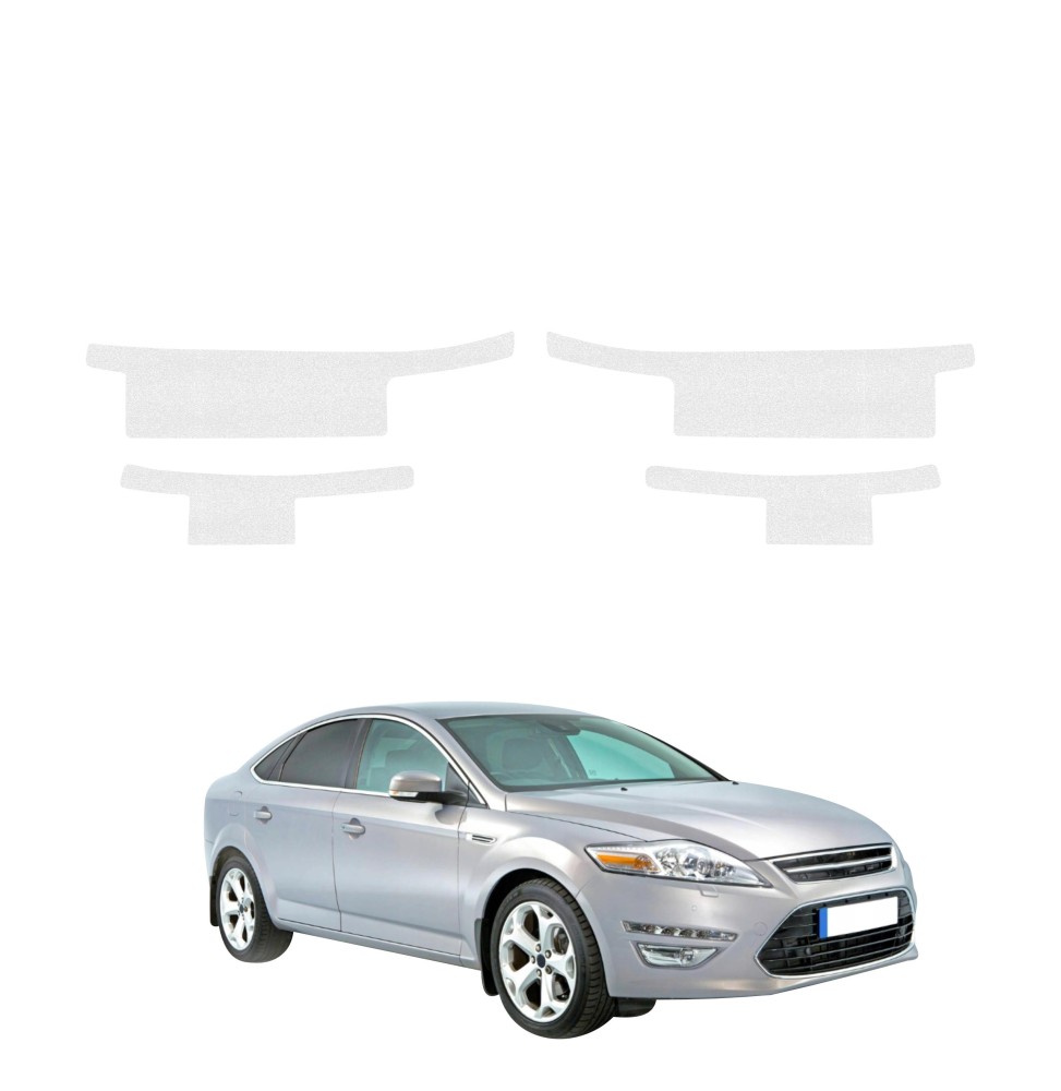 Powłoka techniczna na progi do Ford Mondeo Mk4 Sedan (2007-2014) GRIZZ 4w1 HeavyDuty Bezbarwna