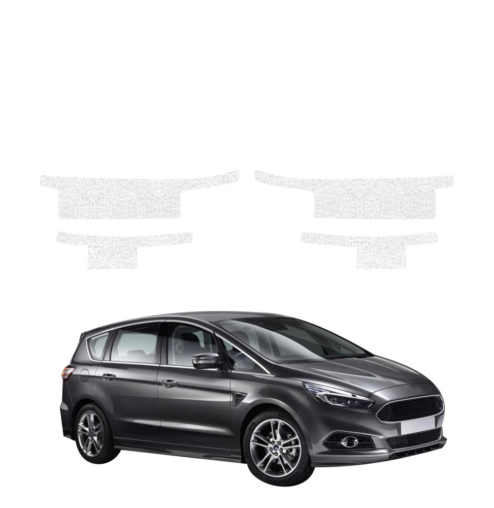 Powłoka techniczna na progi do Ford S-Max MK2 (2015-2019) GRIZZ 4w1 HeavyDuty Bezbarwna