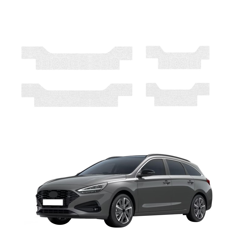 Powłoka techniczna na progi do Hyundai i30 Wagon (2020-2026) GRIZZ 4w1 HeavyDuty Bezbarwna