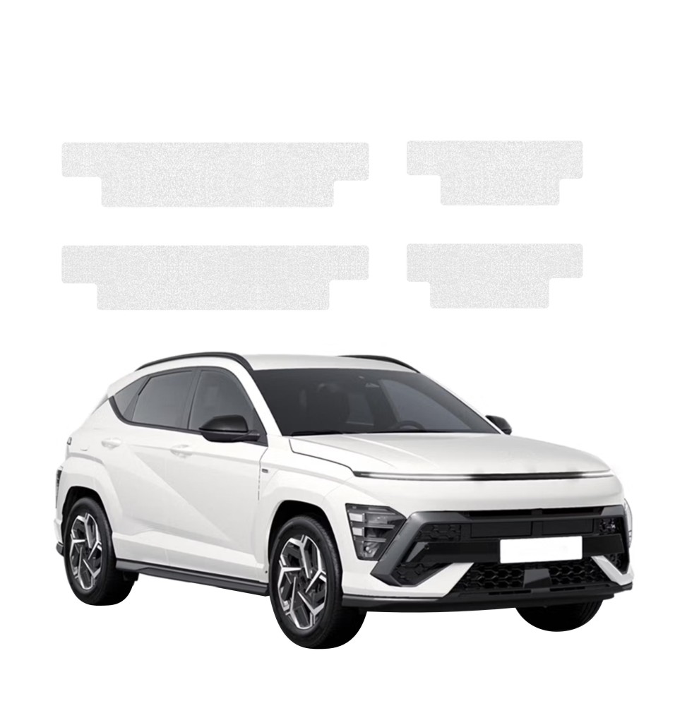 Powłoka techniczna na progi do Hyundai Kona N-Line (2023-2026) GRIZZ 4w1 HeavyDuty Bezbarwna