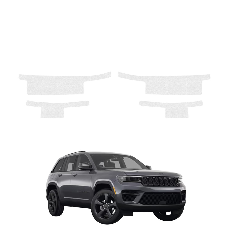 Powłoka techniczna na progi do Jeep Grand Cherokee (2025-2026) GRIZZ 4w1 HeavyDuty Bezbarwna