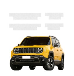 Powłoka techniczna na progi do Jeep Renegade (2022-2026) GRIZZ 4w1 HeavyDuty Bezbarwna
