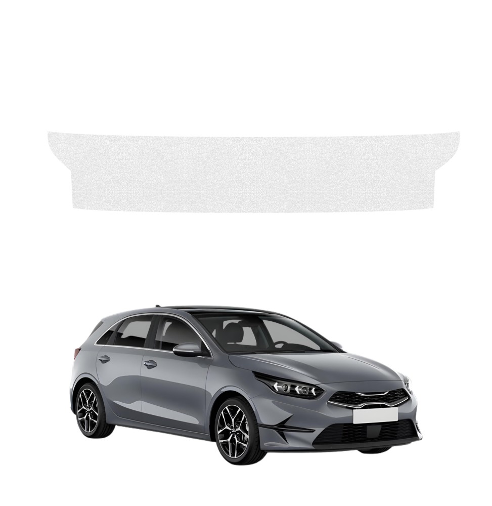 Powłoka techniczna na próg bagażnika do Kia Ceed Hatchback (2021-2025) GRIZZ HeavyDuty Bezbarwna