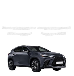 Powłoka techniczna na progi do Lexus NX 350h (2021-2023) GRIZZ 4w1 HeavyDuty Bezbarwna