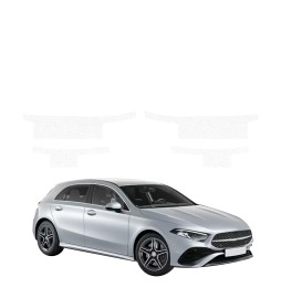 Powłoka techniczna na progi do Mercedes A Klasa W177 (2018-2026) GRIZZ 4w1 HeavyDuty Bezbarwna