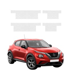 Powłoka techniczna na progi do Nissan Juke Facelift (2024-2026) GRIZZ 4w1 HeavyDuty Bezbarwna
