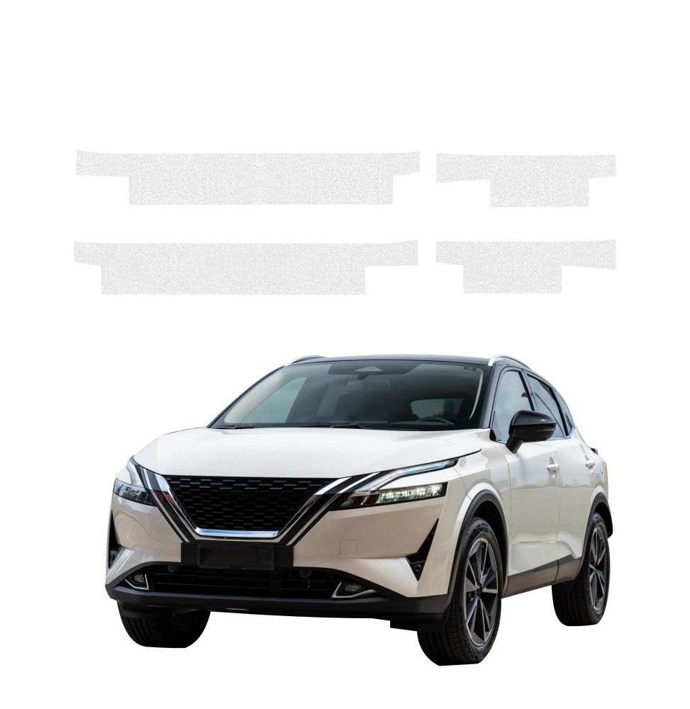 Powłoka techniczna na progi do Nissan Qashqai 3 (2021-2024) GRIZZ 4w1 HeavyDuty Bezbarwna