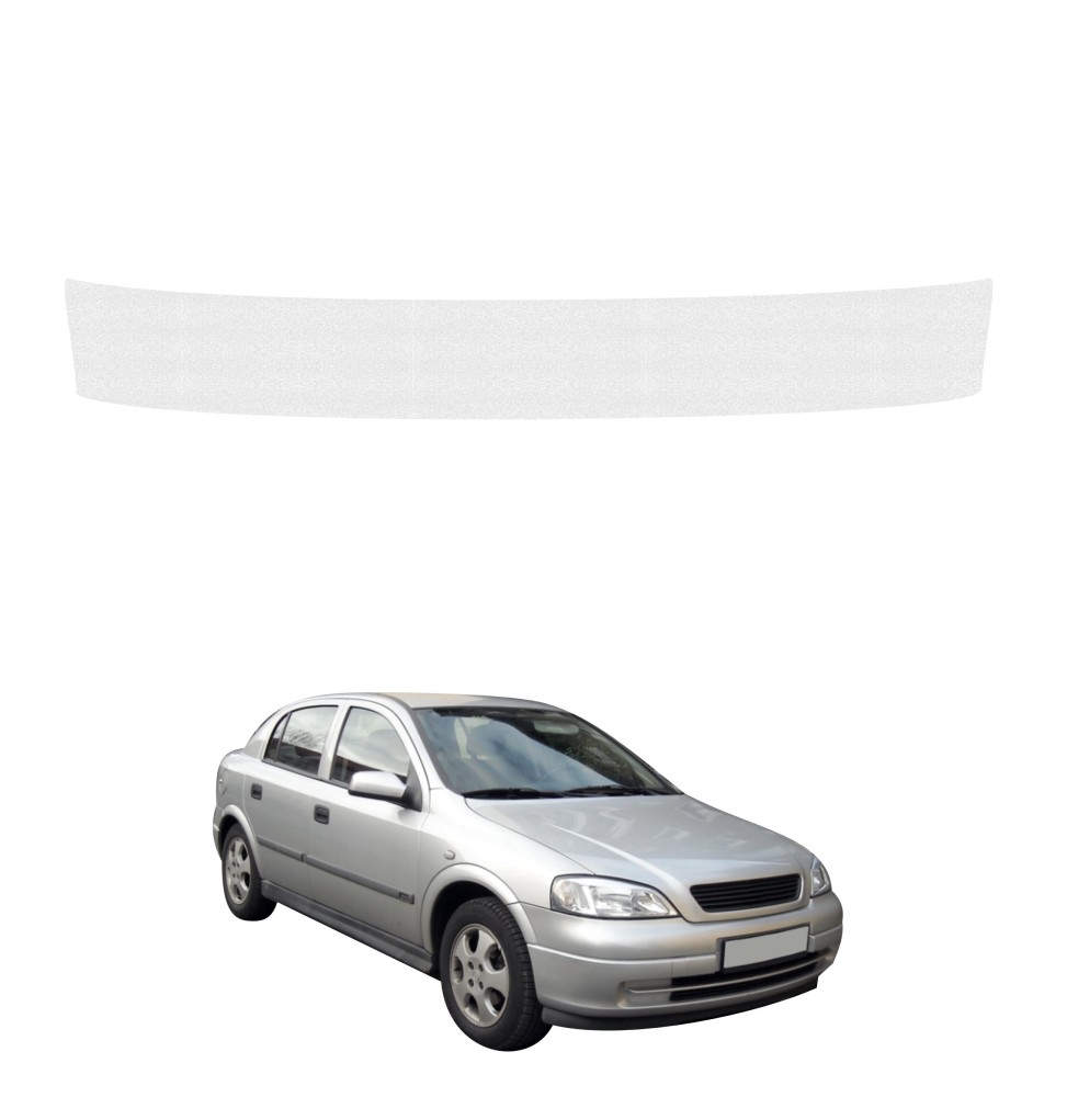 Powłoka techniczna na próg bagażnika do Opel Astra G Hatchback 5D (1998-2009) GRIZZ HeavyDuty Bezbarwna