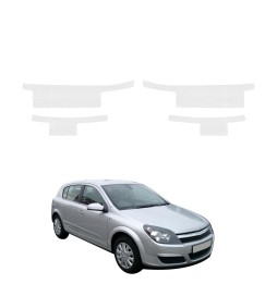 Powłoka techniczna na progi do Opel Astra H Hatchback 5D (2004-2014) GRIZZ 4w1 HeavyDuty Bezbarwna