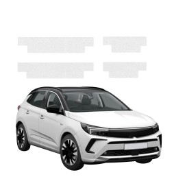 Powłoka techniczna na progi do Opel Grandland (2021-2024) GRIZZ 4w1 HeavyDuty Bezbarwna
