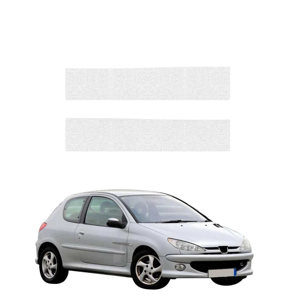Powłoka techniczna na próg bagażnika do Peugeot 206 (1998-2009) GRIZZ HeavyDuty Bezbarwna