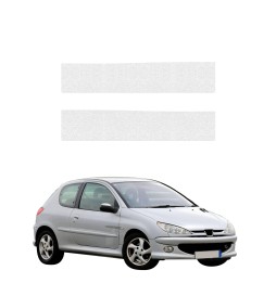 Powłoka techniczna na progi do Peugeot 206 (1998-2009) GRIZZ 2w1 HeavyDuty Bezbarwna
