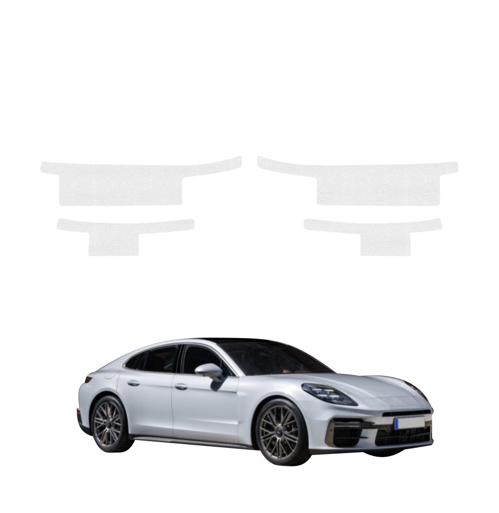 Powłoka techniczna na progi do Porsche Panamera 2 (2016-2024) GRIZZ 4w1 HeavyDuty Bezbarwna