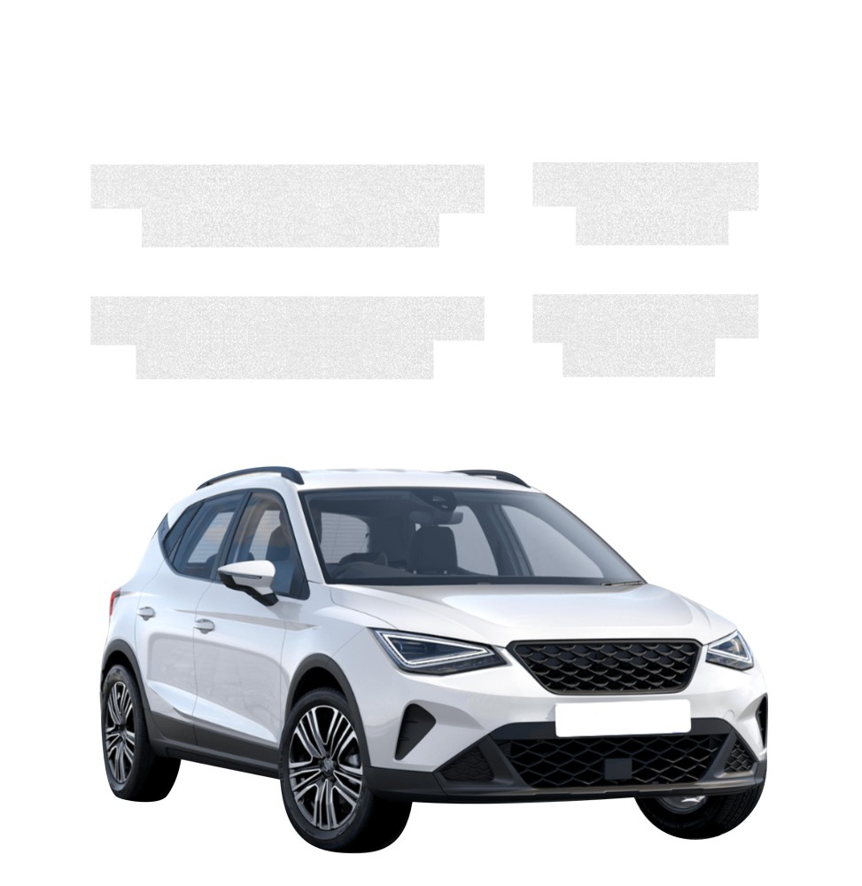 Powłoka techniczna na progi do Seat Arona (2021-2026) GRIZZ 4w1 HeavyDuty Bezbarwna