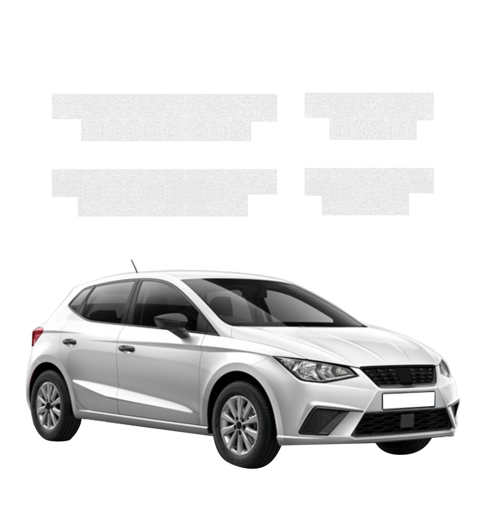 Powłoka techniczna na progi do Seat Ibiza (2021-2026) GRIZZ 4w1 HeavyDuty Bezbarwna
