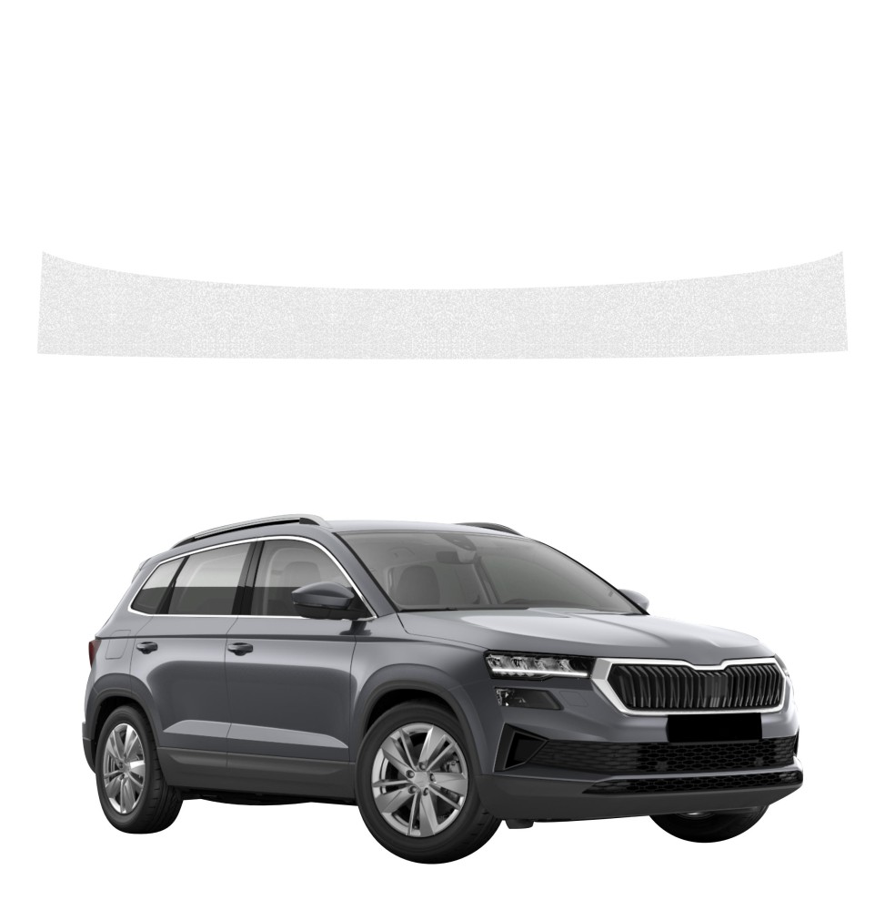 Powłoka techniczna na próg bagażnika do Skoda Karoq (2022-2026) GRIZZ HeavyDuty Bezbarwna