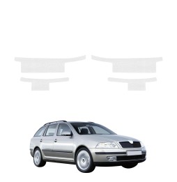 Powłoka techniczna na progi do Skoda Octavia 2 Kombi (2004-2008) GRIZZ 4w1 HeavyDuty Bezbarwna