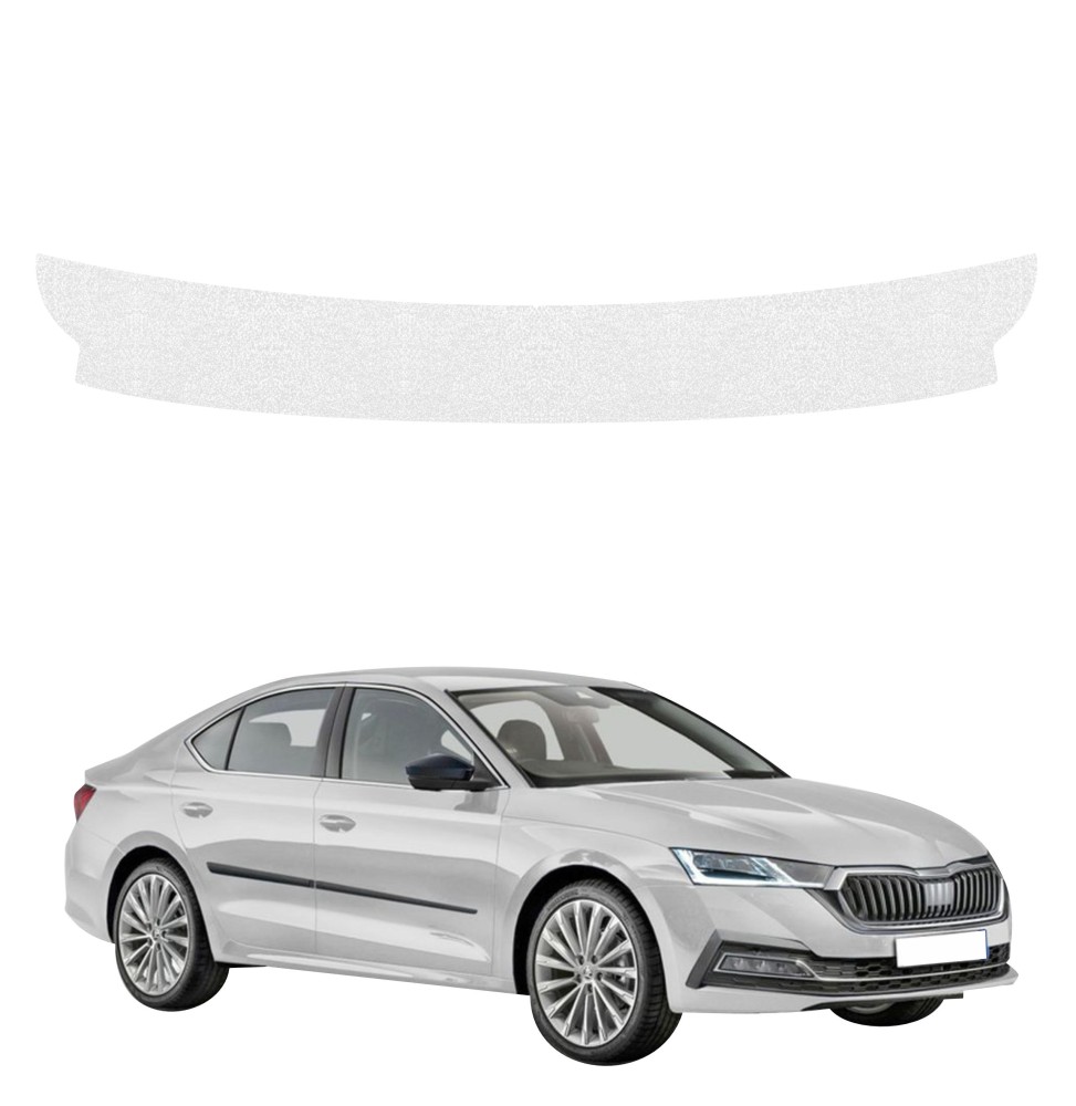 Powłoka techniczna na próg bagażnika do Skoda Octavia 4 Hatchback (2019-2024) GRIZZ HeavyDuty Bezbarwna