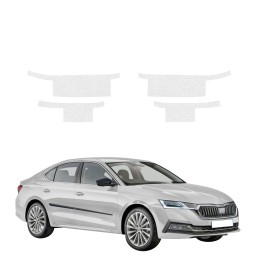 Powłoka techniczna na progi do Skoda Octavia 4 Hatchback (2019-2024) GRIZZ 4w1 HeavyDuty Bezbarwna