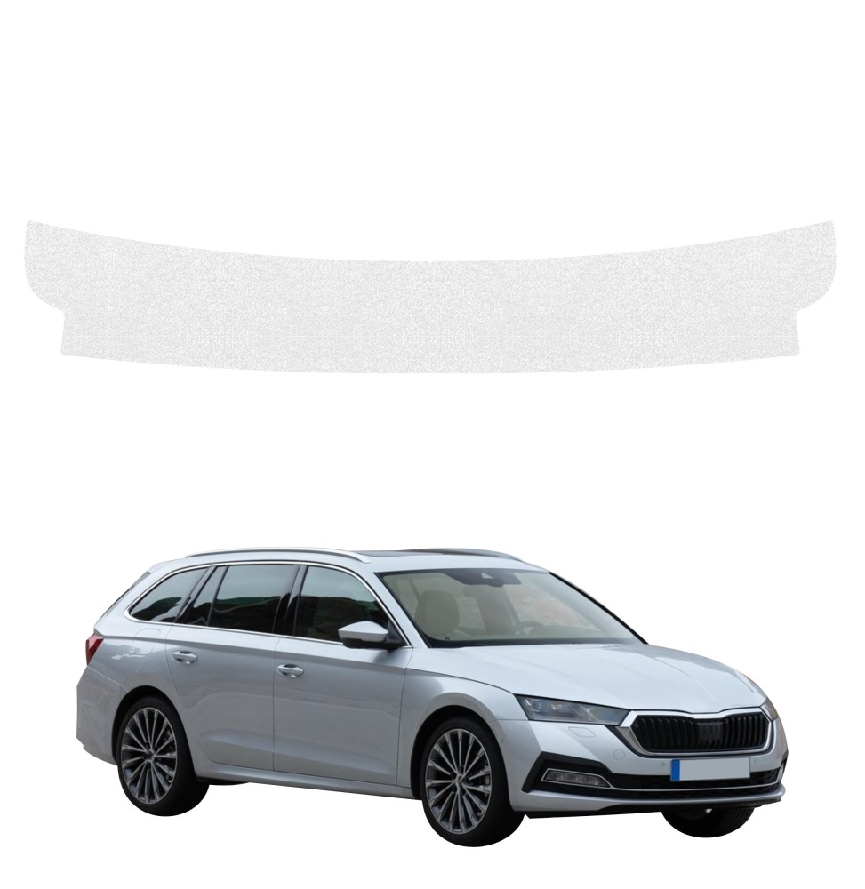 Powłoka techniczna na próg bagażnika do Skoda Octavia 4 Kombi (2019-2024) GRIZZ HeavyDuty Bezbarwna