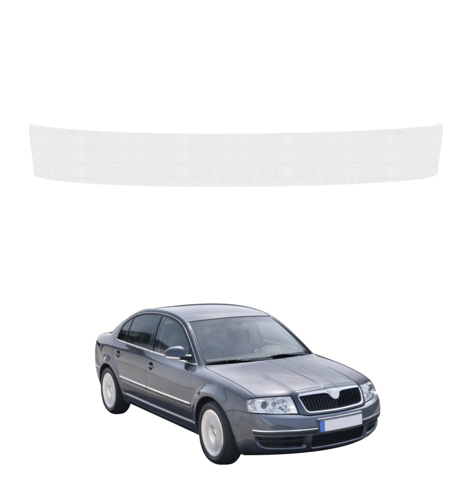 Powłoka techniczna na próg bagażnika do Skoda Superb (2001-2008) GRIZZ HeavyDuty Bezbarwna