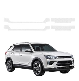 Powłoka techniczna na progi do SsangYong Korando (2023-2026) GRIZZ 4w1 HeavyDuty Bezbarwna