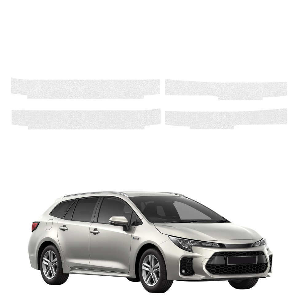 Powłoka techniczna na progi do Suzuki Swace Facelift (2023-2026) GRIZZ 4w1 HeavyDuty Bezbarwna